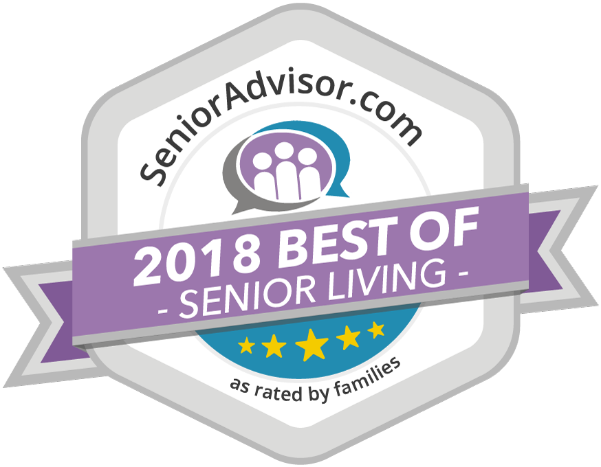 2018 Best of Senior Living award